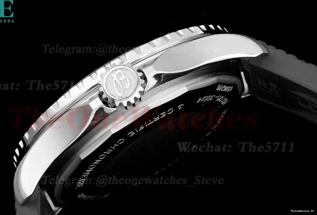 Bezel RU SS A2824 Black Superocean 42mm on Black BLSF 0610